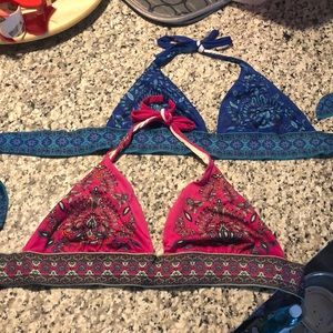 Pair of Victoria Secret Swim Tops